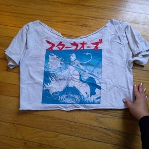 Star wars leia crop top